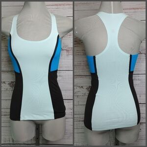 Lululemon Cool Racerback Colour Block Tank Size S